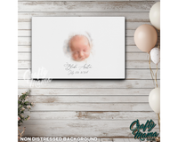 Baby Guestbook Canvas Sign