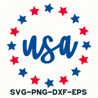 USA Sign Svg