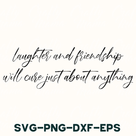 Laughter And Friendship | Best Friends Svg