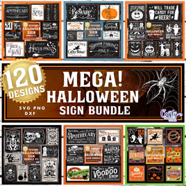 Mega Halloween Sign Bundle