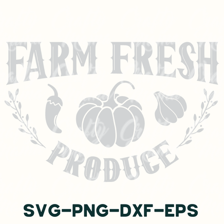 farm fresh produce svg - png - dxf - eps