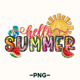 Hello Summer Png