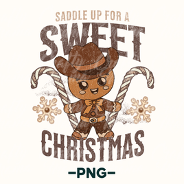 Cowboy Gingerbread Man Png