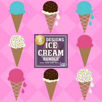 Ice Cream Cone Svg, Summer Svg