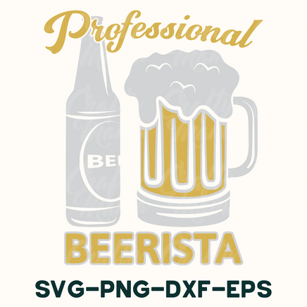 a beer and a beer glass with the words professional bersata svg -