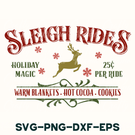 sleigh rides holiday magic hot cocoa cookies