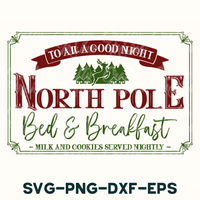 the north pole bed and breakfast logo