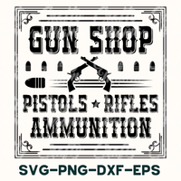 Gun Shop Sign