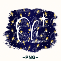 Oh Night Divine Png