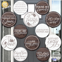 Love Round Sign Bundle