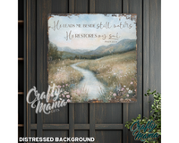 Psalm 23 Canvas Sign