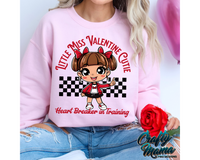 Little Miss Valentine Cutie