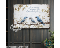 Unfailing Love Canvas Sign