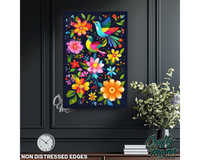 Vivid Birds Canvas Sign