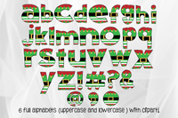 Elf Christmas Doodle Alphabet