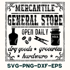 General Store Sign | Mercantile