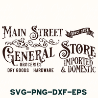 General Store Svg File