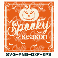 Retro Halloween Svg, Spooky Season