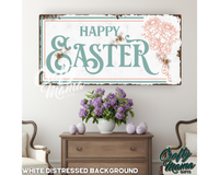 Happy Easter Canvas Sign