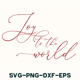 a white background with the words joy to the world written in red ink