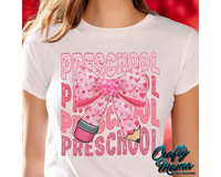 Preschool Valentine Pencil Bow