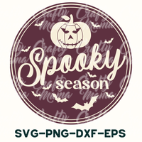 the spooky season svg - png - dxf - eps