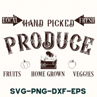 Fresh Produce Svg File