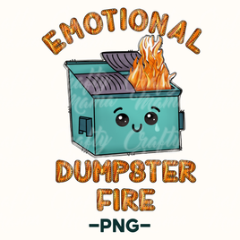 Emotional Dumpster Fire Png