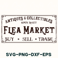 Flea Market Svg File