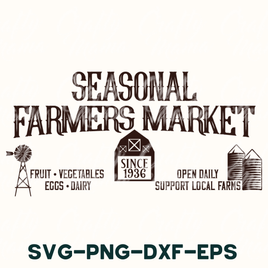 Farmers Market Svg File