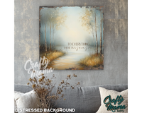 To Everything There Is A Season Canvas Sign