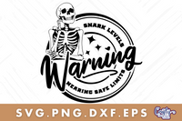 Warning Snark Levels Nearing Safe Limits Svg