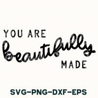 Mental Health Svg, You Are Beautifully Made