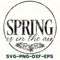 spring is in the air svg - dxf - eps