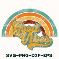 Retro, Good Vibes Svg