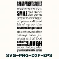 Grandparent's Rules SVG