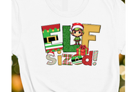 Elf Christmas Doodle Alphabet