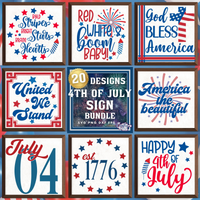 4th of July Sign Bundle