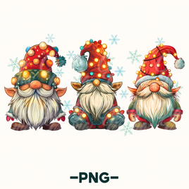 Christmas Gnomes Png