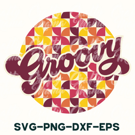 a picture of the word grooy on a white background