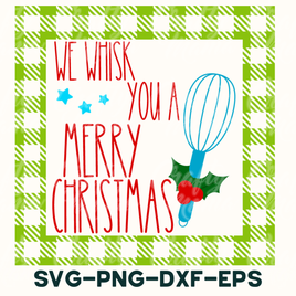 we wish you a merry christmas svg - png - dxf -