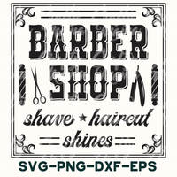 Barbershop Sign | Shave Haircut Shines