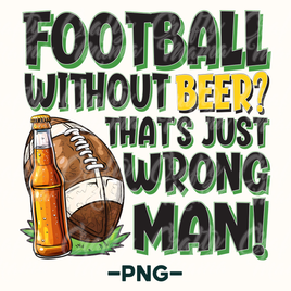 Beer And Football Png