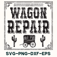 Wagon Repair Sign