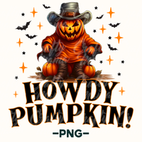 Howdy Pumpkin Png