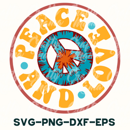 a picture of a peace sign with the words svg - png - d