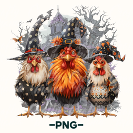 Chicken Halloween PNG