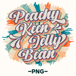 Peachy Keen Jelly Bean Png