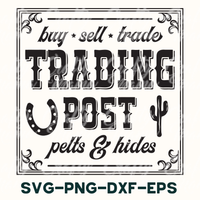 Trading Post Sign