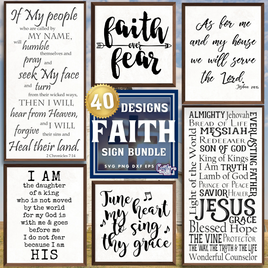 Faith Bundle Svg, Scripture Bundle